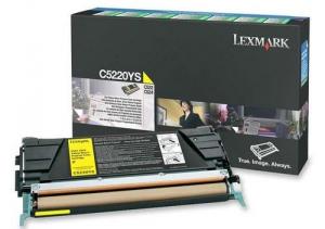 Lexmark toner C5220YS yellow 3k