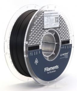 Gembird filament High Speed PLA black, 1,75 MM, 1 KG