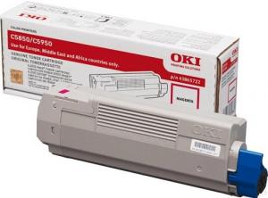 OKI TONER 43865722 (C5850/5950) MAGENTA 6k