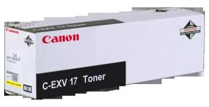 MÁSOLÓGÉP TONER EREDETI CANON C-EXV17 YELLOW 30k